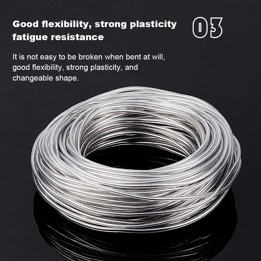 Alambre de Aluminio Cubierto de PVC BENECREAT 1.2mm 30m