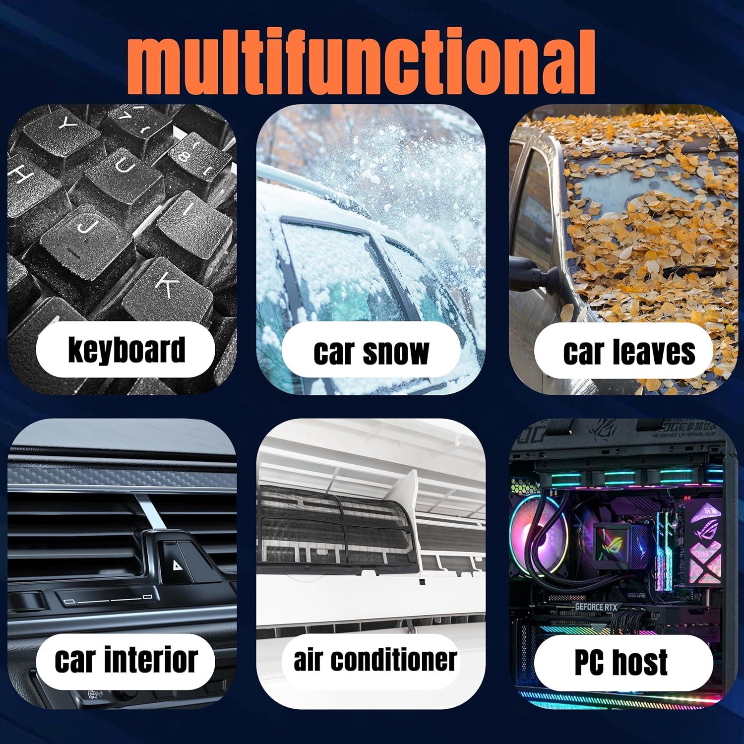 Soplador de Aire Eléctrico VEELAM 130000RPM Recargable