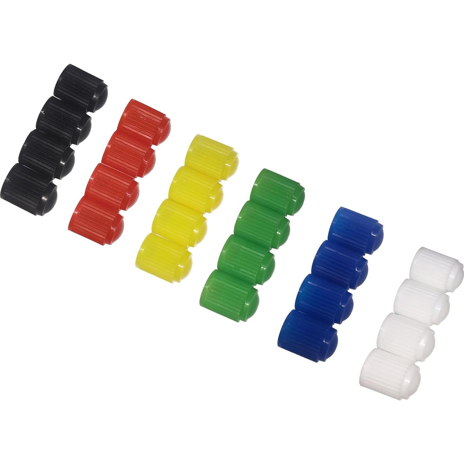 Tapa de Válvula de Neumático GODESON - Paquete de 5 Piezas