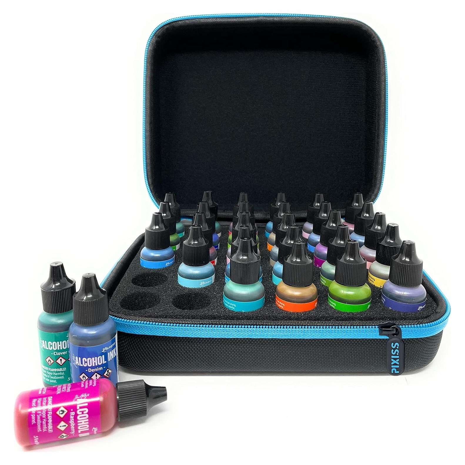 Estuche de Almacenamiento de Tinta de Alcohol Pixiss 30 Botellas