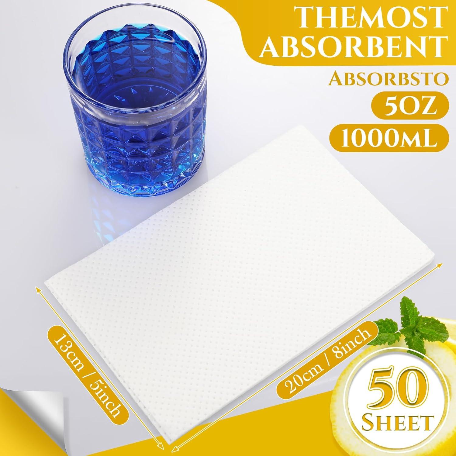 Almohadillas Absorbentes Desechables TrelaCo 50 Pcs Limón
