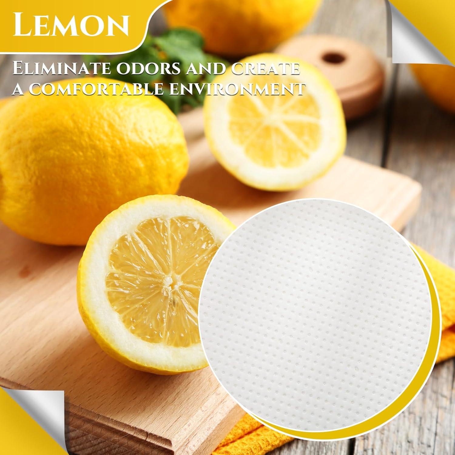 Almohadillas Absorbentes Desechables TrelaCo 50 Pcs Limón