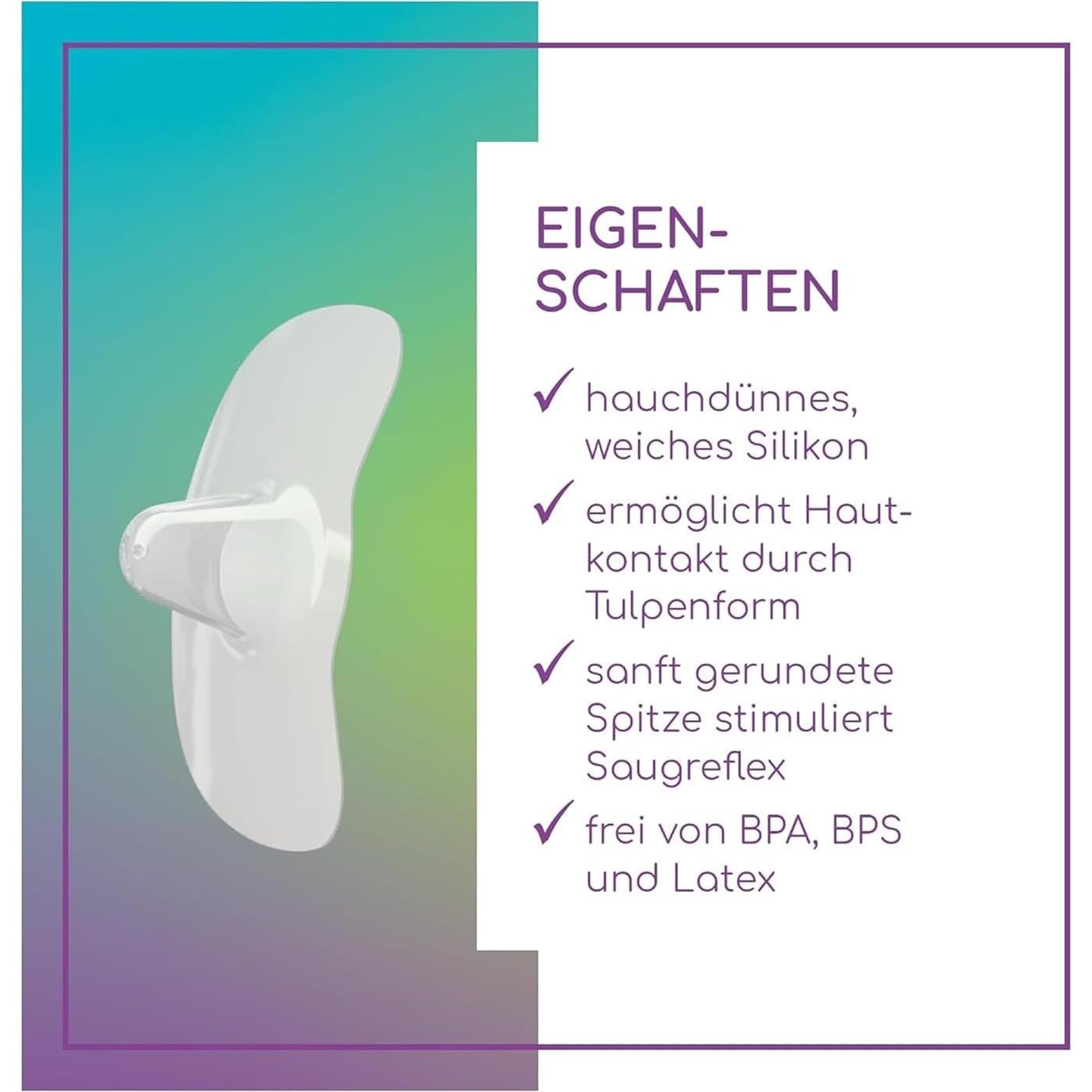 Escudos de Pezón Tulips Contact L 24mm - 2 Unidades Libres de BPA