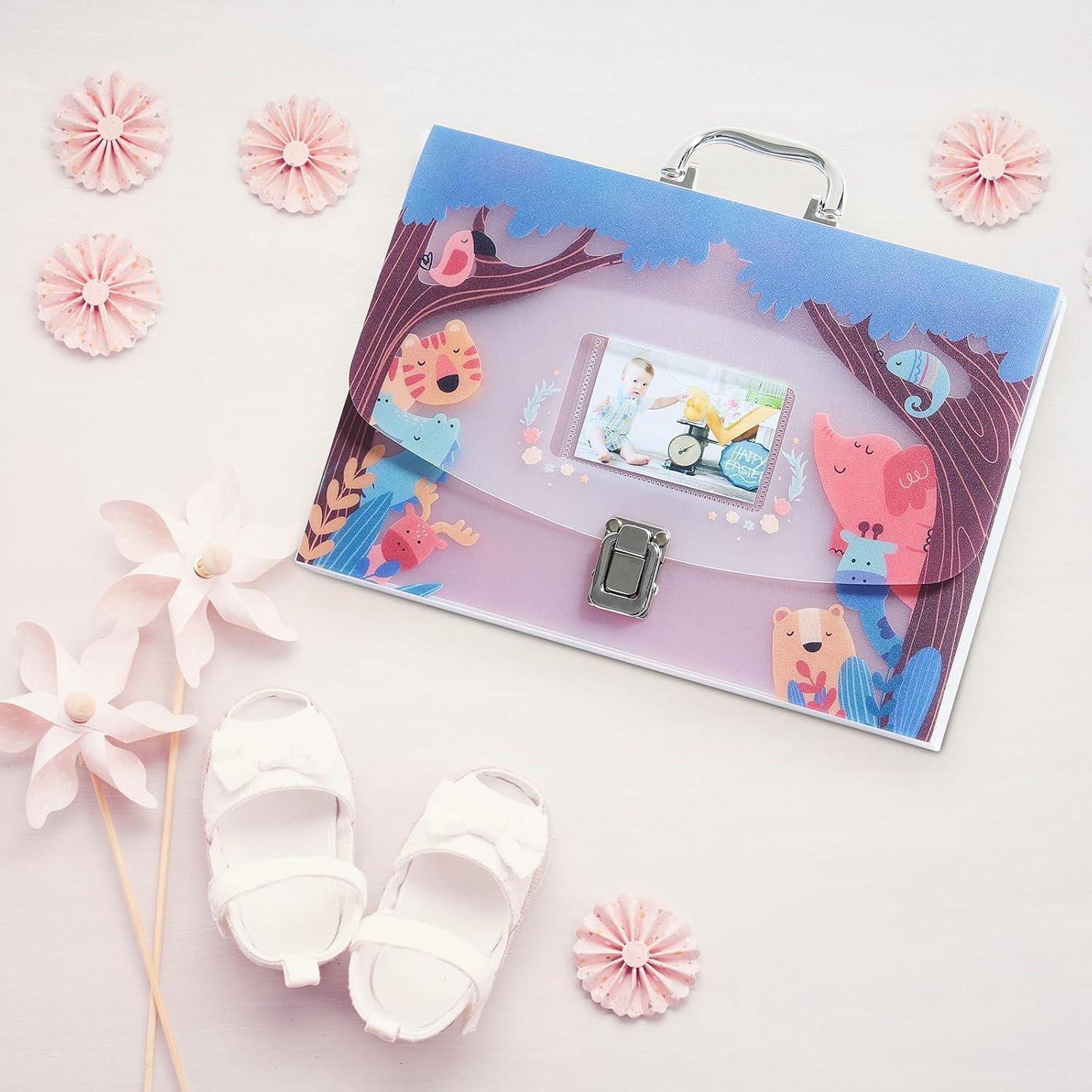 Organizador de Archivos para Bebés BFO001 - 12 Bolsillos Multicolores