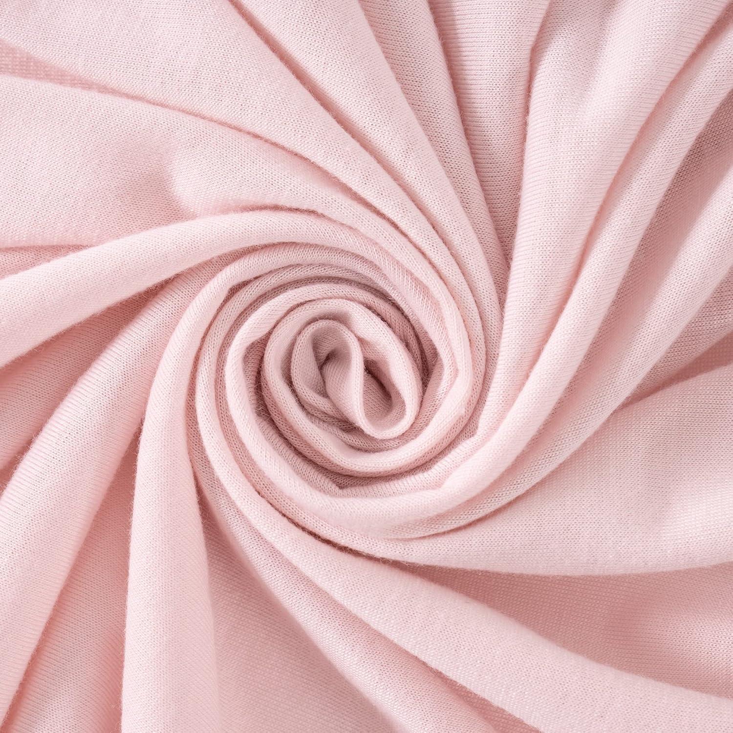 Juego de Fundas para Cambiador TILLYOU 2 Piezas Rosa Elefante Nube