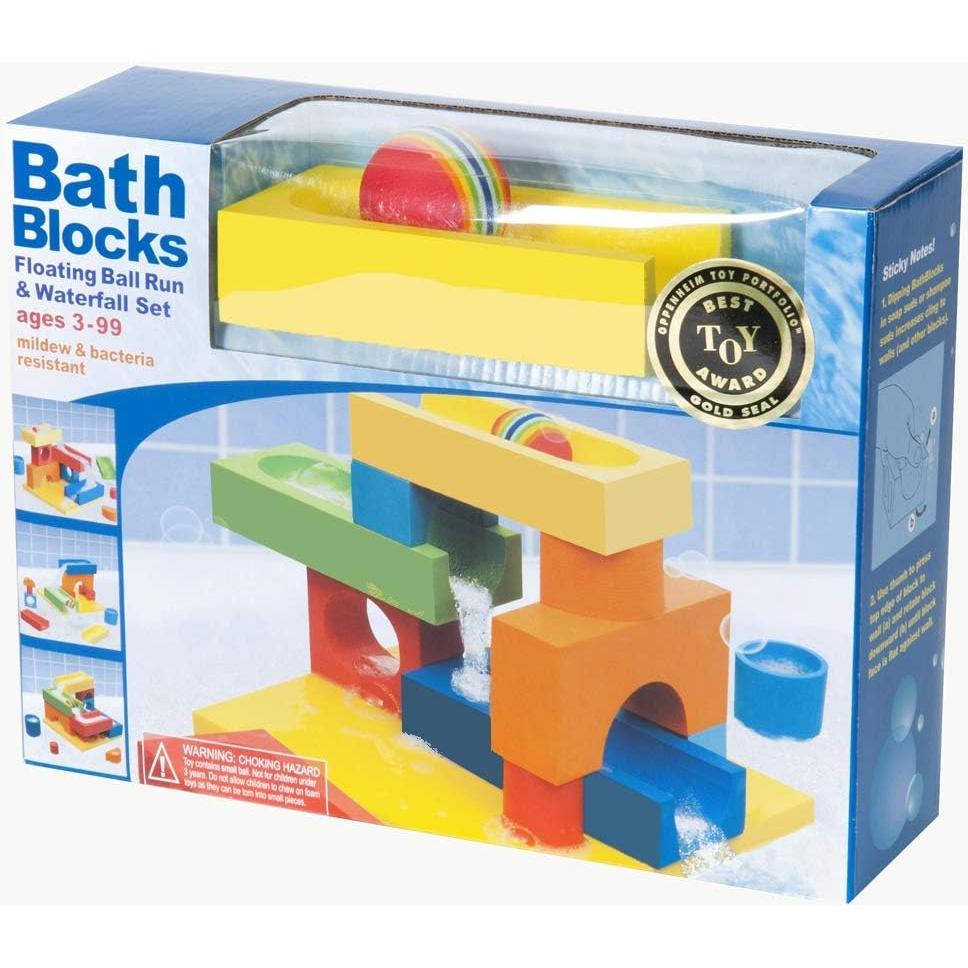 Carrera de Pelotas y Cascada BathBlocks Just Think Toys 3-7 años