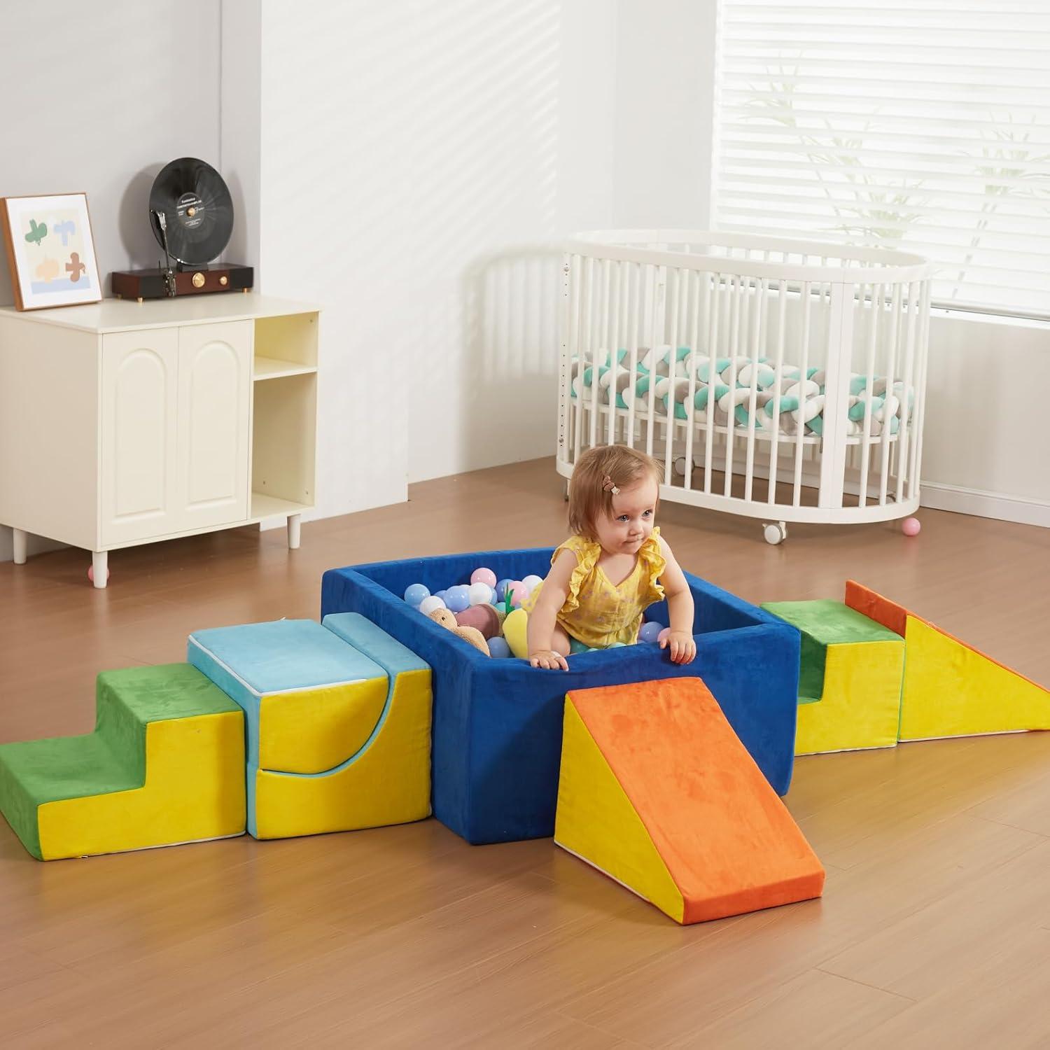 Bloques de Escalada de Espuma STAOLENE 6 Piezas Colorido