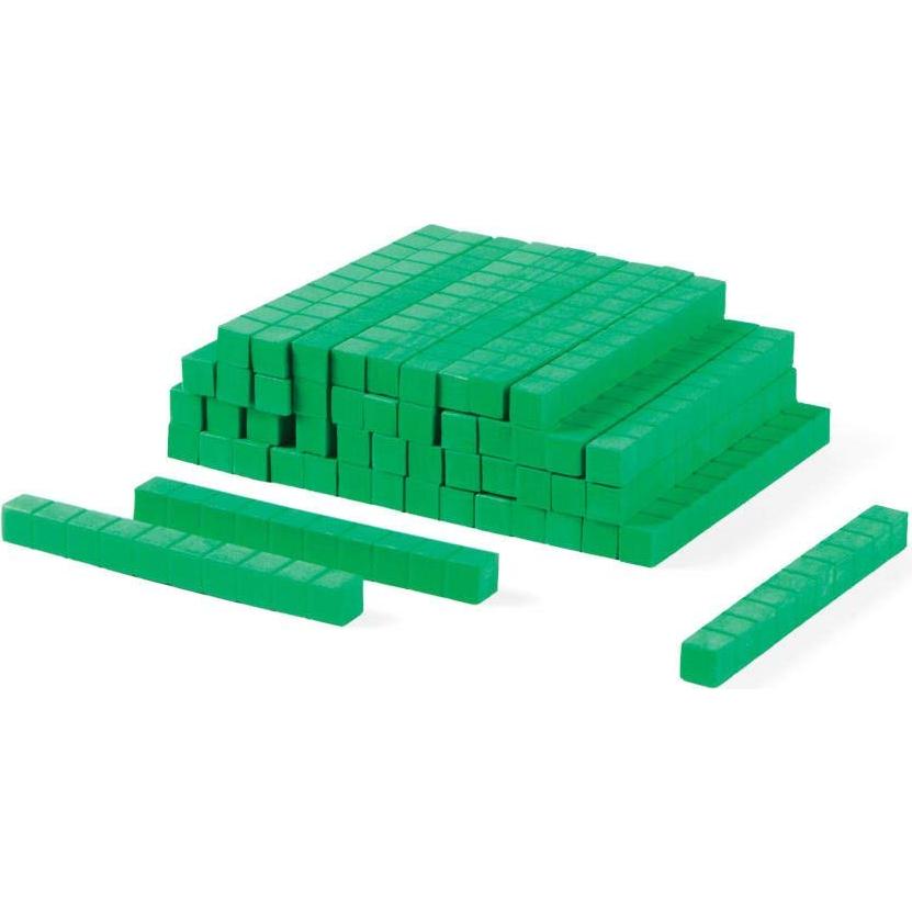 Juego de Bloques de Base Diez de Espuma Hand2Mind - 50 Piezas