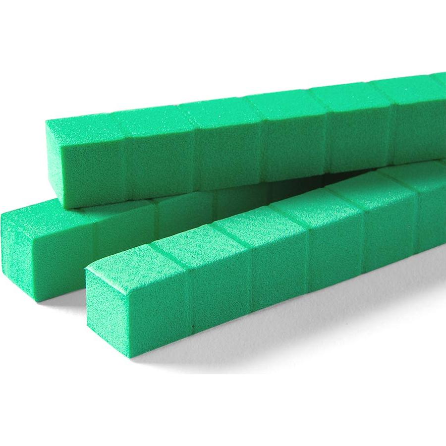 Juego de Bloques de Base Diez de Espuma Hand2Mind - 50 Piezas