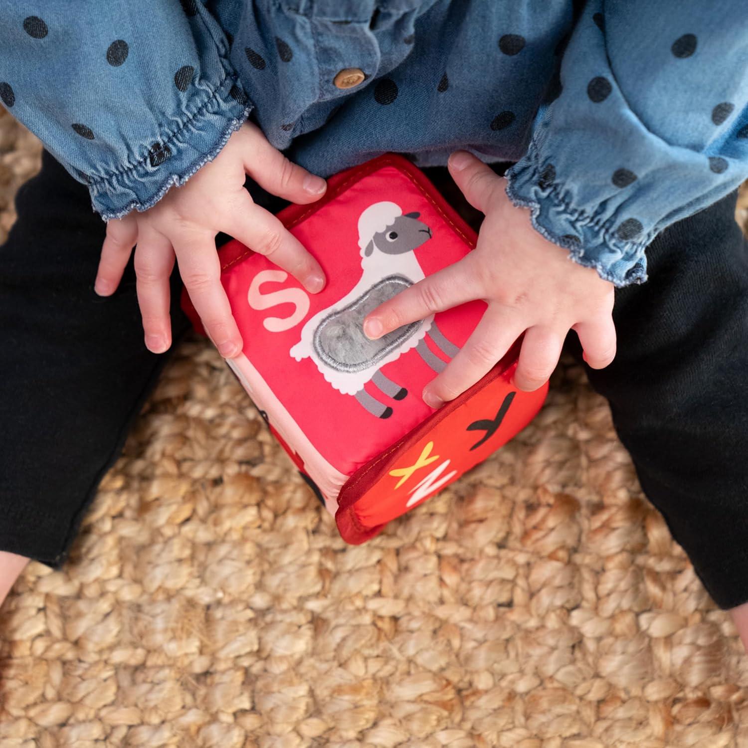 Bloques Blandos Alpha Stacks Baby Einstein - 4 Piezas Multisensoriales