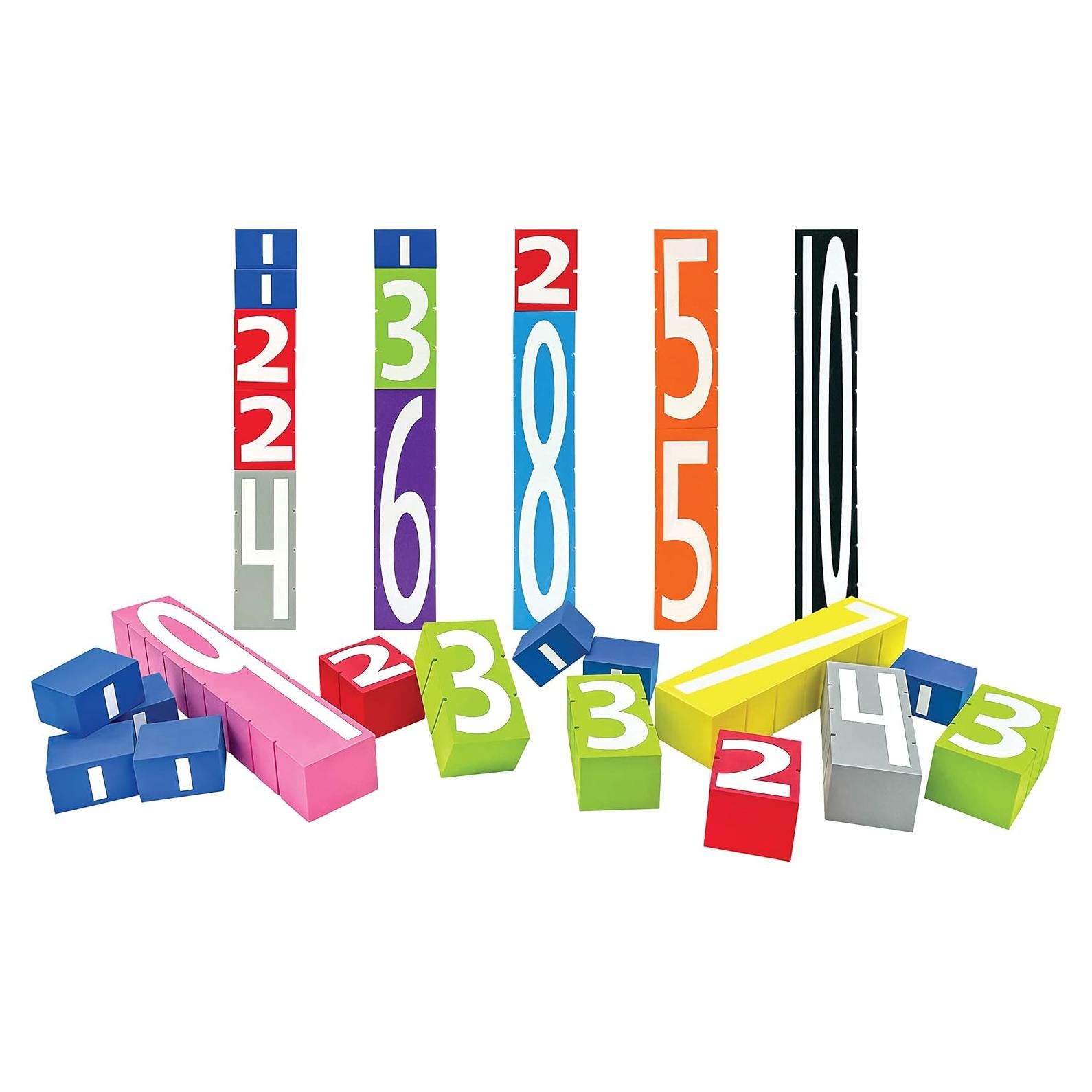 Bloques de Números de Espuma TCR20123 - Recursos Creados por el Maestro