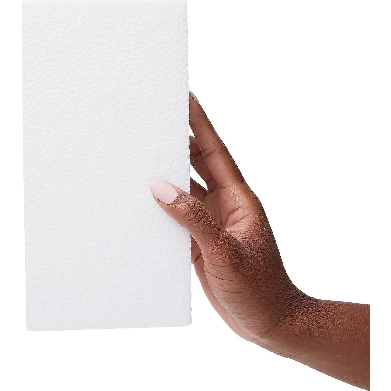 Paquete de 6 Bloques de Espuma Juvale para Manualidades 20x10x5 cm