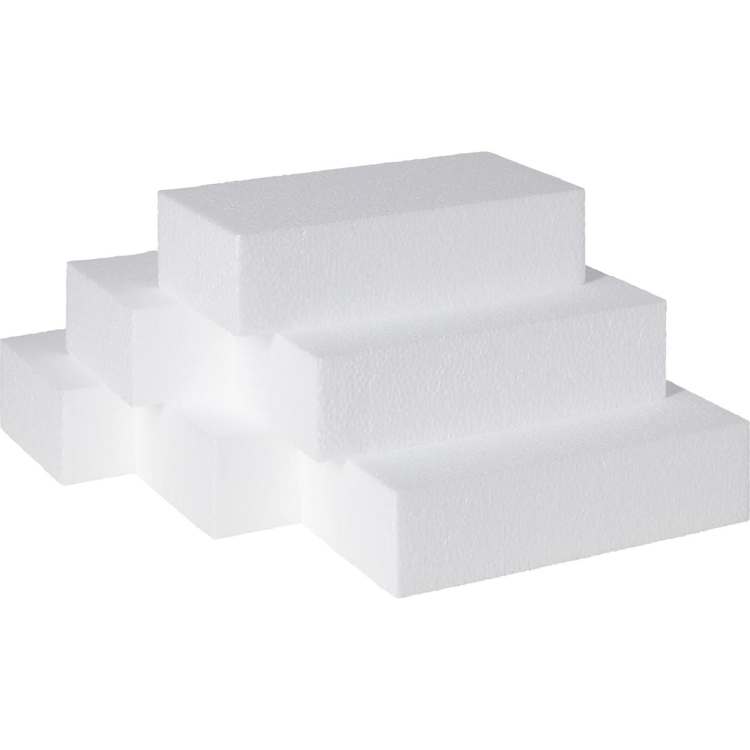 Paquete de 6 Bloques de Espuma Juvale para Manualidades 20x10x5 cm