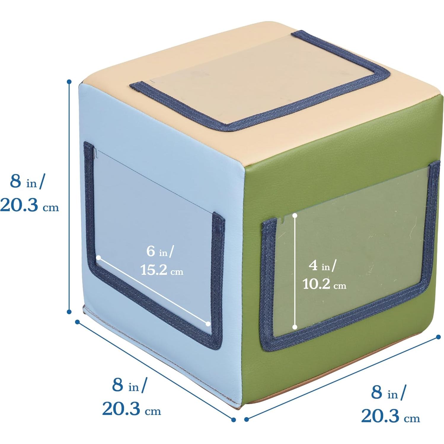 Bloques de Actividad Suaves ECR4Kids - Paquete de 4 Tonos Tierra