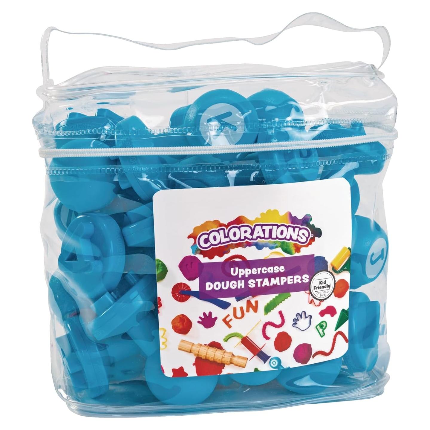 Juego de Sellos de Letras Mayúsculas Colorations - 26 Piezas