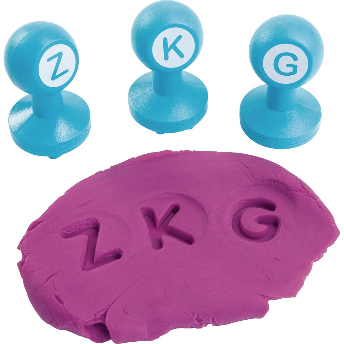 Juego de Sellos de Letras Mayúsculas Colorations - 26 Piezas