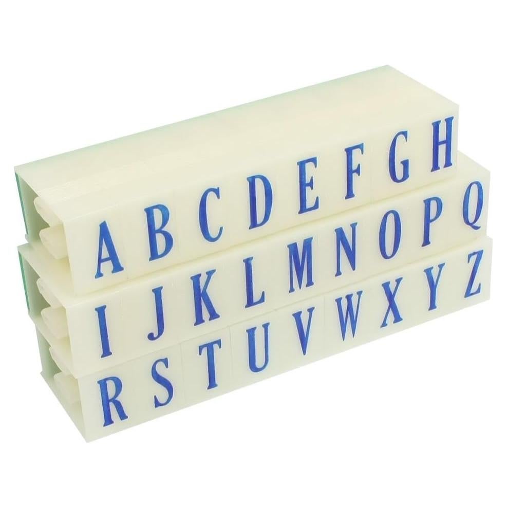 Conjunto de Sellos de Alfabeto A-Z uxcell para Manualidades