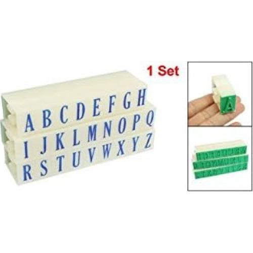 Conjunto de Sellos de Alfabeto A-Z uxcell para Manualidades