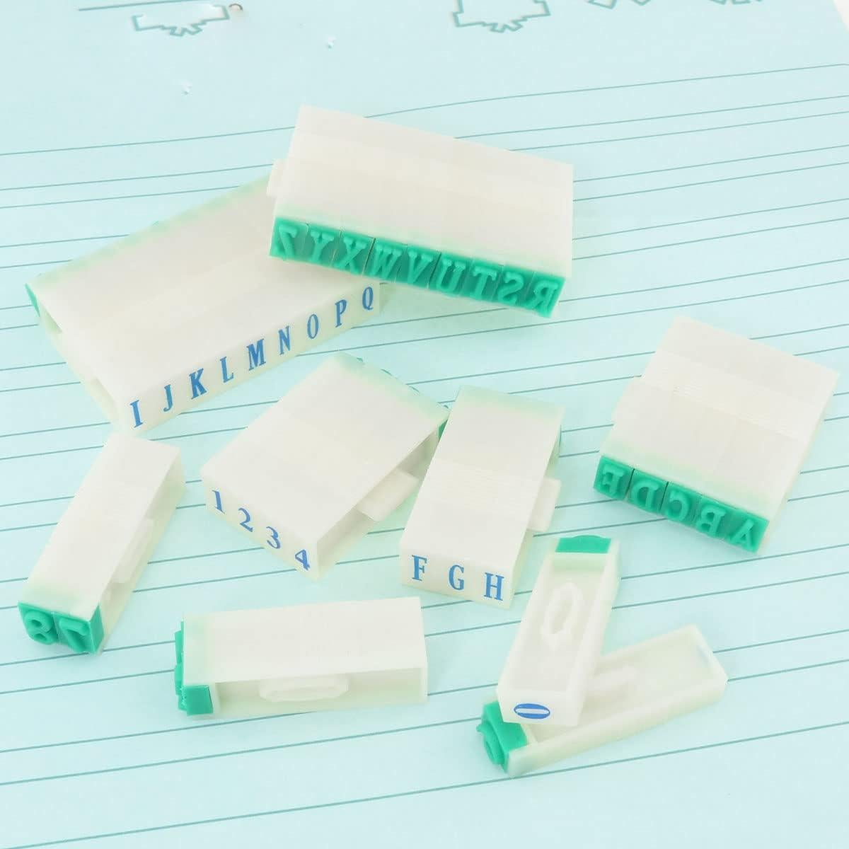 Conjunto de Sellos de Letras y Números ITROLLE A-Z 0-9