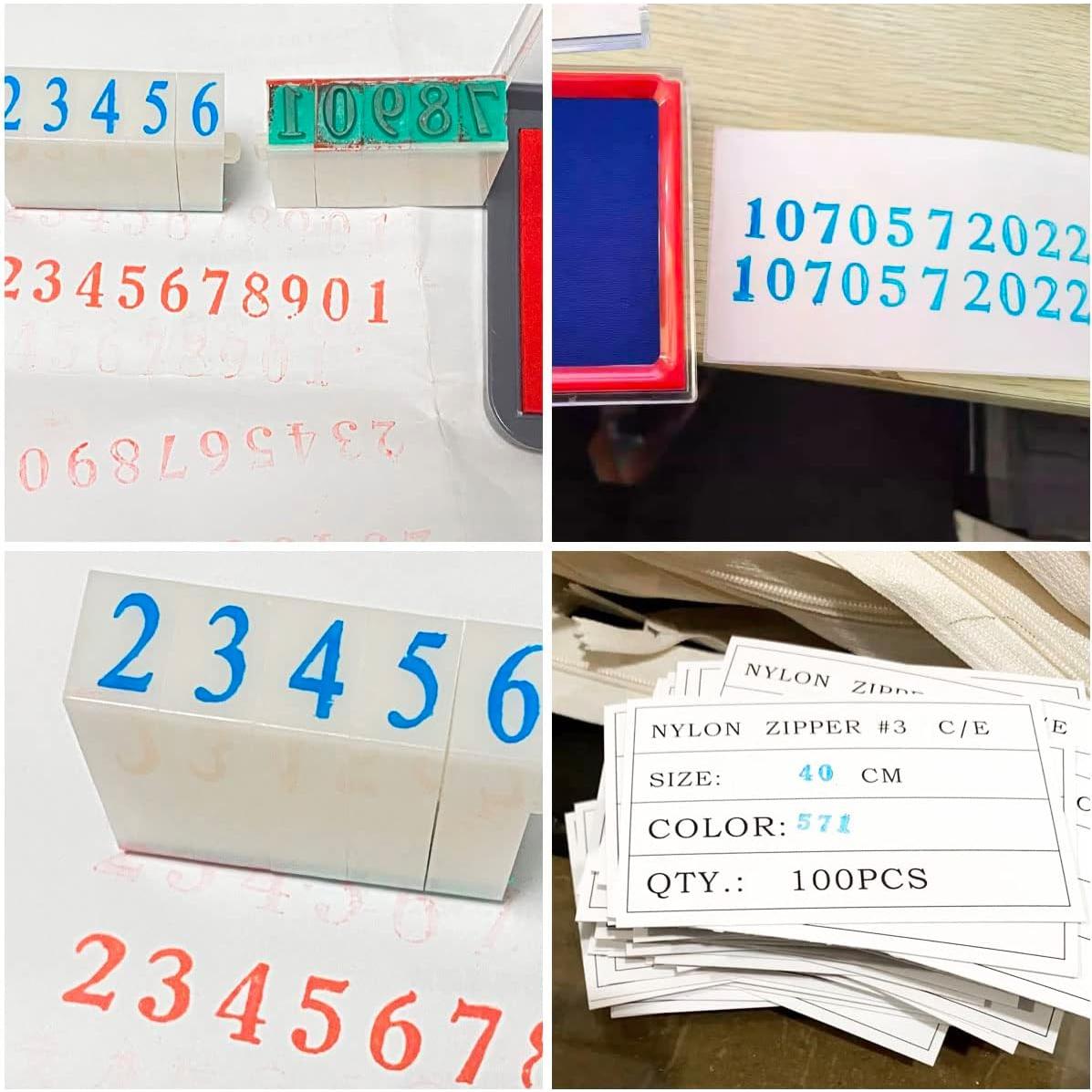 Conjunto de Sellos de Letras y Números ITROLLE A-Z 0-9