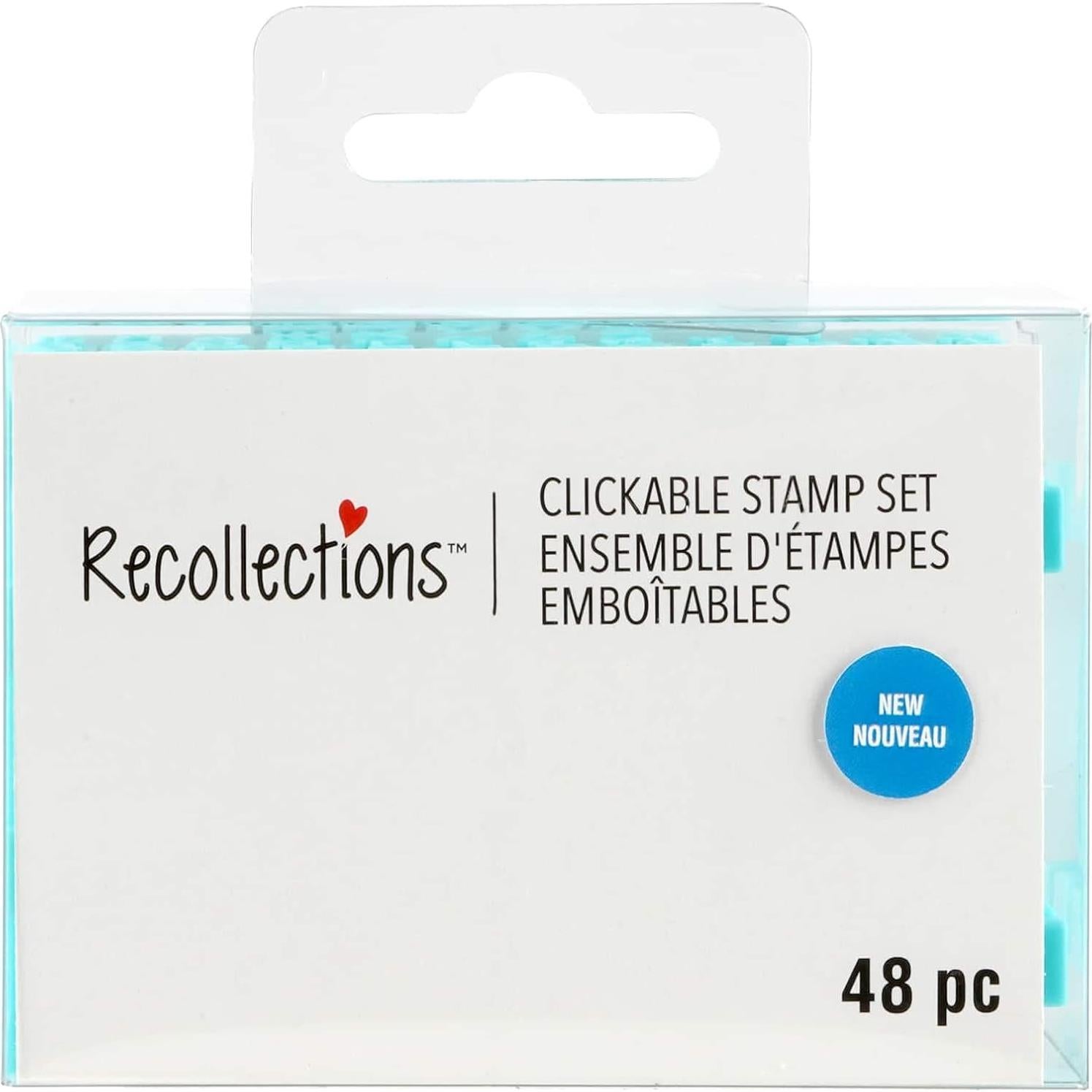 Juego de Sellos en Minúsculas Recollections 48 Piezas