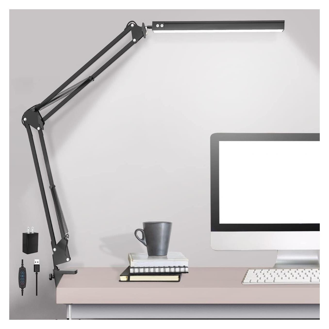 Lámpara de Escritorio LED Beetwo DL-A, 3 Modos, 10 Niveles Brillo