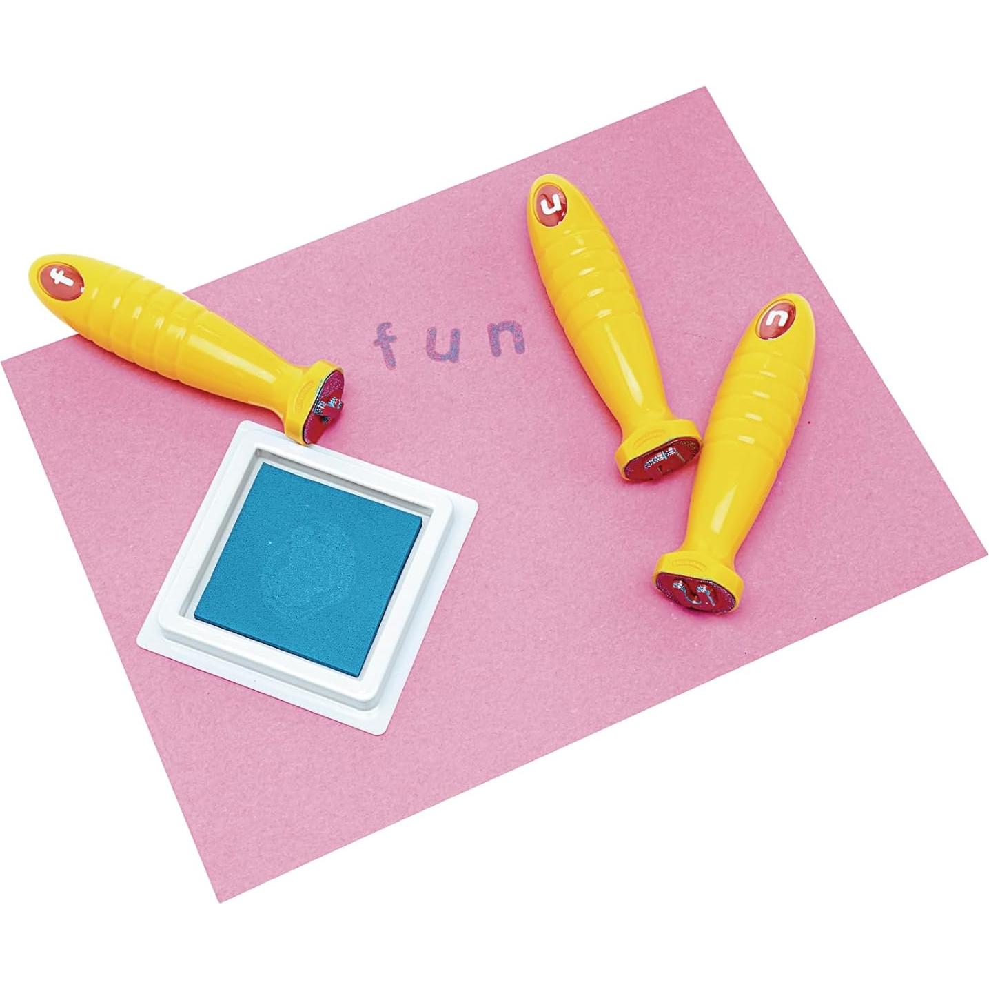 Sellos de Letras Minúsculas Colorations - Set de 26 para Niños