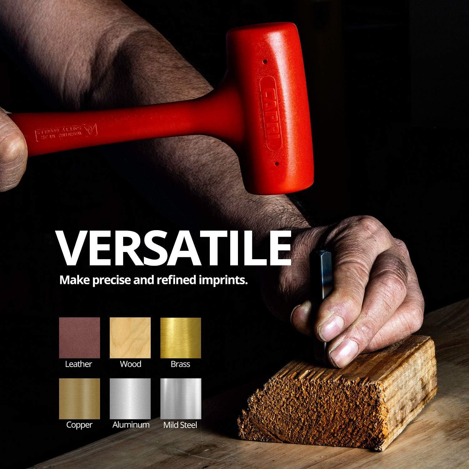 Juego de Sellos de Letras y Números Capri Tools 36 Piezas 3.175 mm