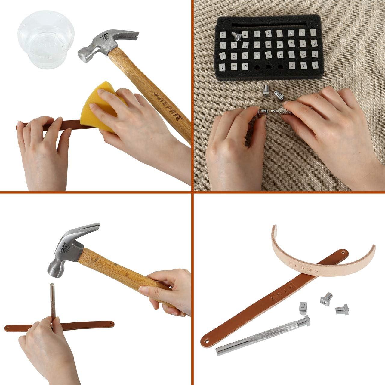 Juego de Sellos de Letras y Números Yoption 36 Pcs 3mm