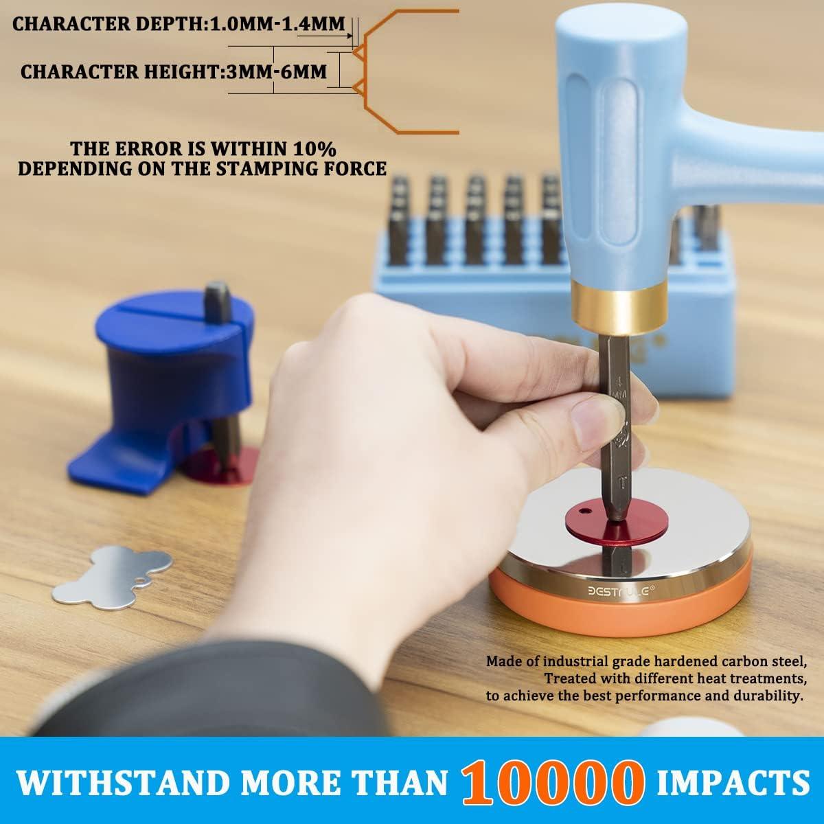 Kit de Estampado de Metal BESTNULE 38 Piezas 3mm