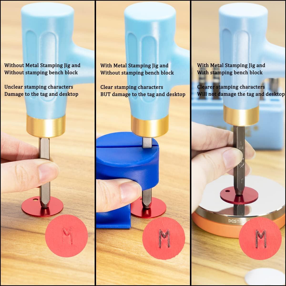 Kit de Estampado de Metal BESTNULE 38 Piezas 3mm