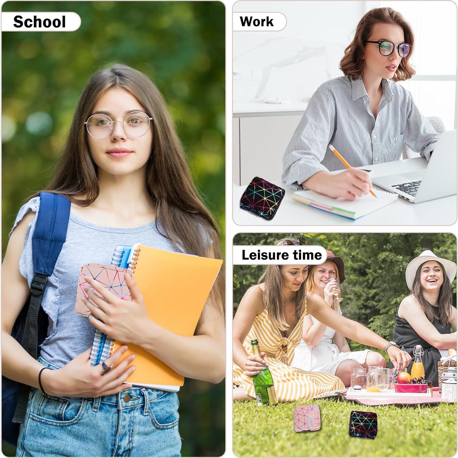 Bolsa de Almuerzo Aster para Toallas Menstruales - 12.7x12.7cm