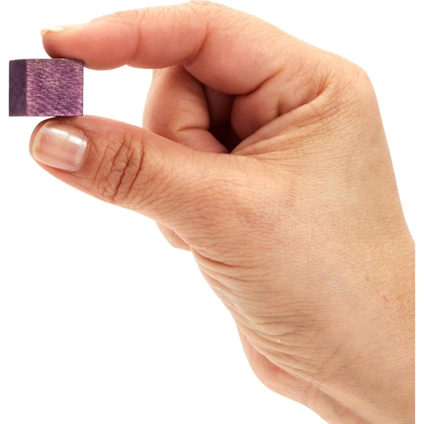 Bloques de Madera Coloridos Bright Creations 100 Piezas 1.52 cm