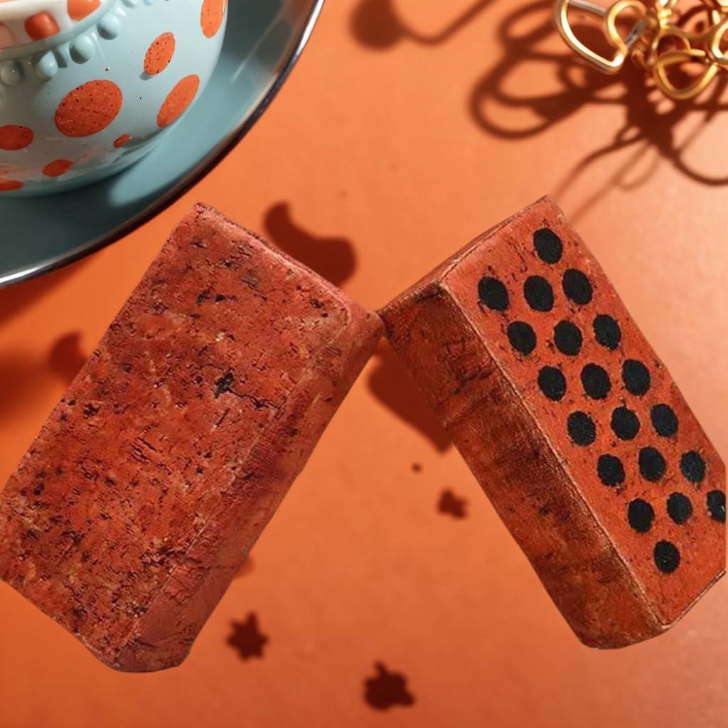 Ladrillos de Espuma Rojos SAFIGLE 2 Pcs 25x12x35 cm