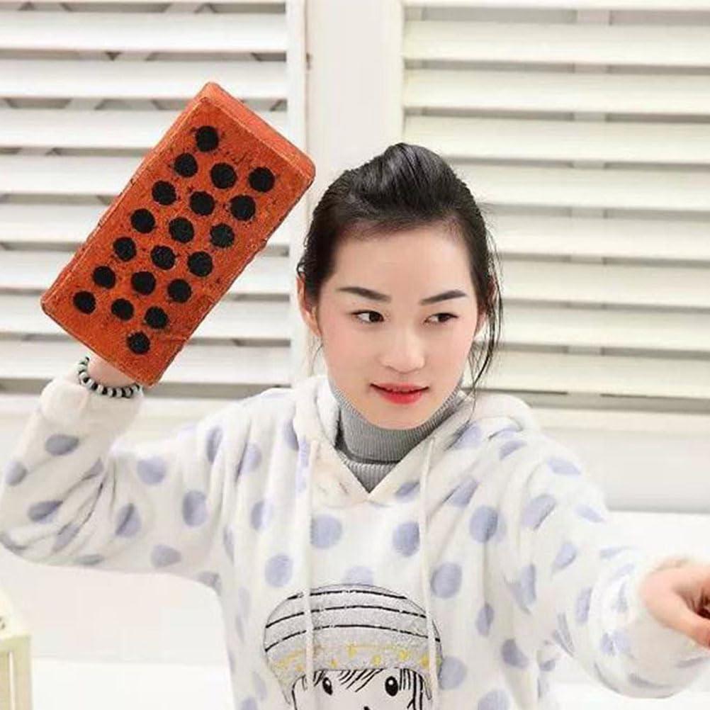 Ladrillos de Espuma Rojos SAFIGLE 2 Pcs 25x12x35 cm