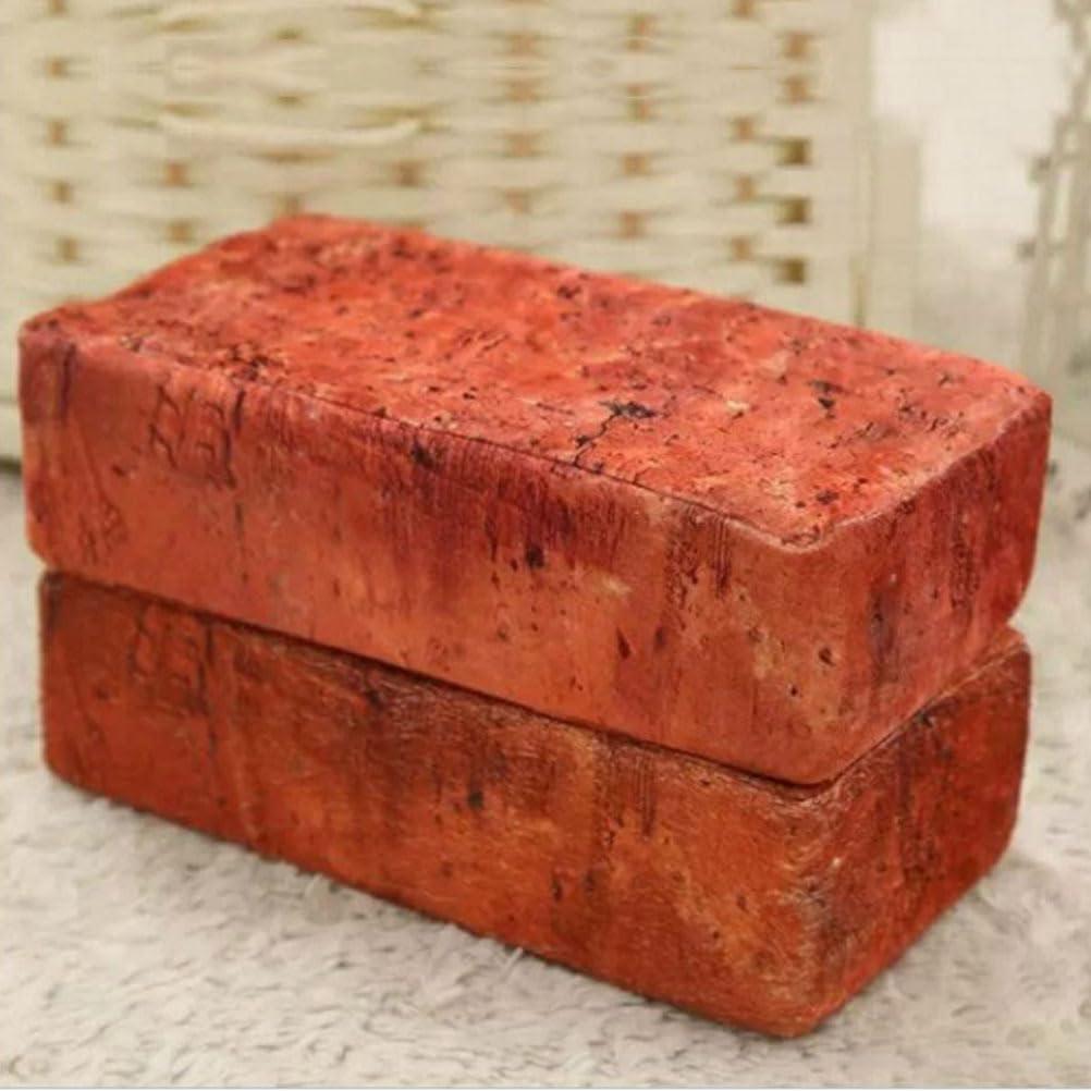 Ladrillos de Espuma Rojos SAFIGLE 2 Pcs 25x12x35 cm