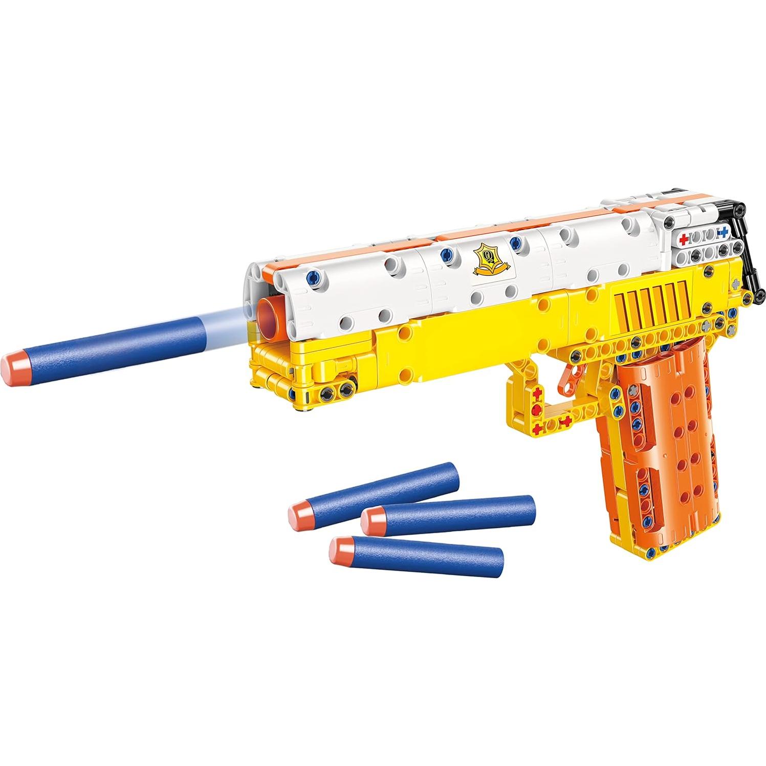 Juego de Construcción Pistola de Dardos de Espuma Apostrophe 222 Piezas