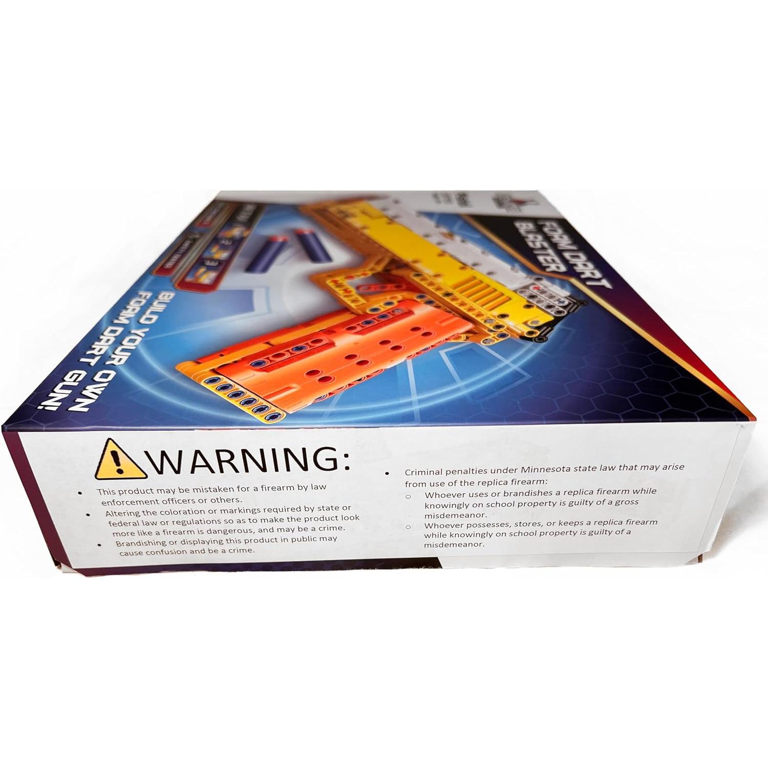 Juego de Construcción Pistola de Dardos de Espuma Apostrophe 222 Piezas