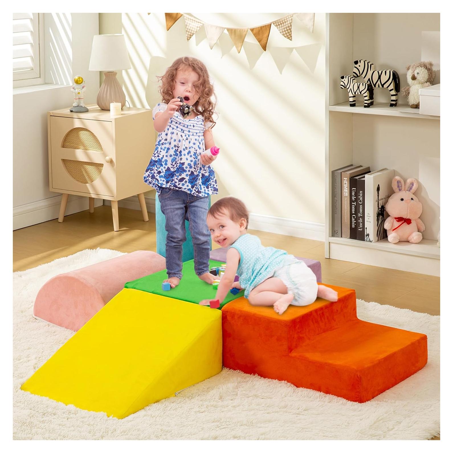 Conjunto de 6 Bloques de Escalada de Espuma Reliancer