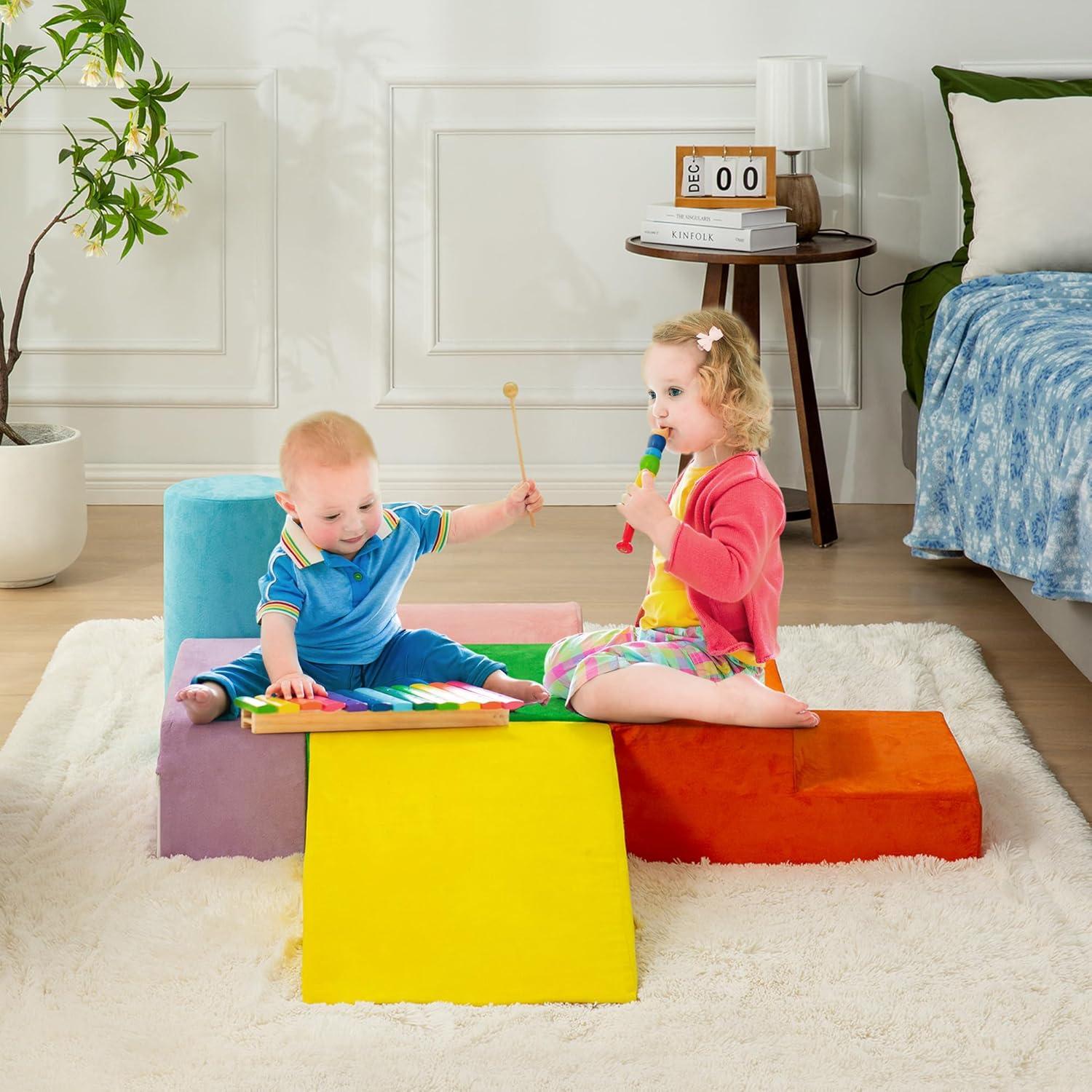 Conjunto de 6 Bloques de Escalada de Espuma Reliancer