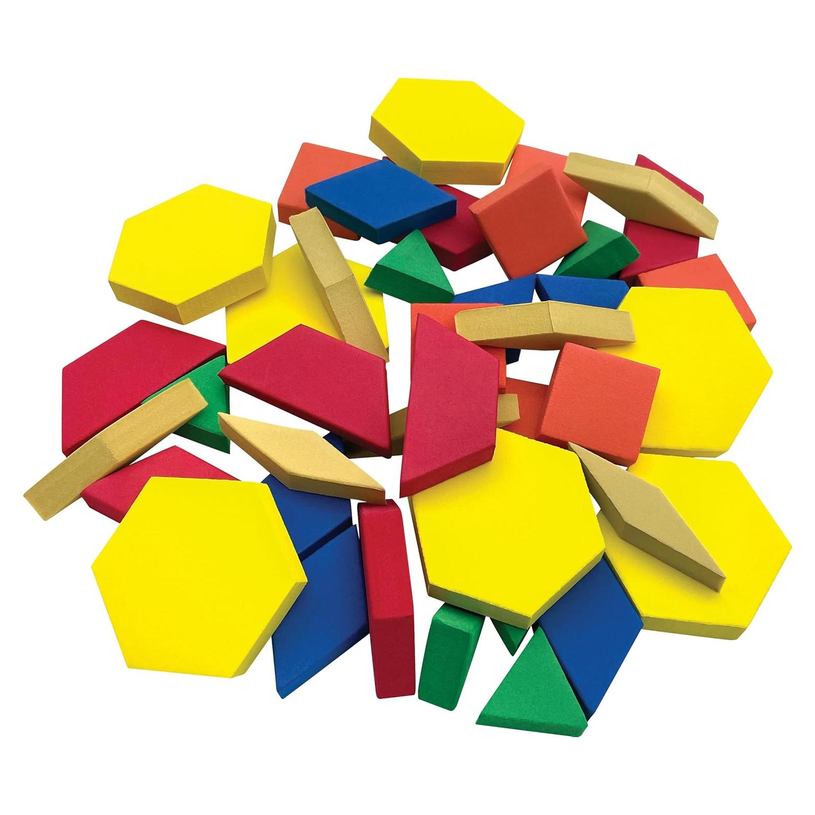 Bloques de Patrón de Espuma Recursos 20612 - 42 Piezas Multicolor