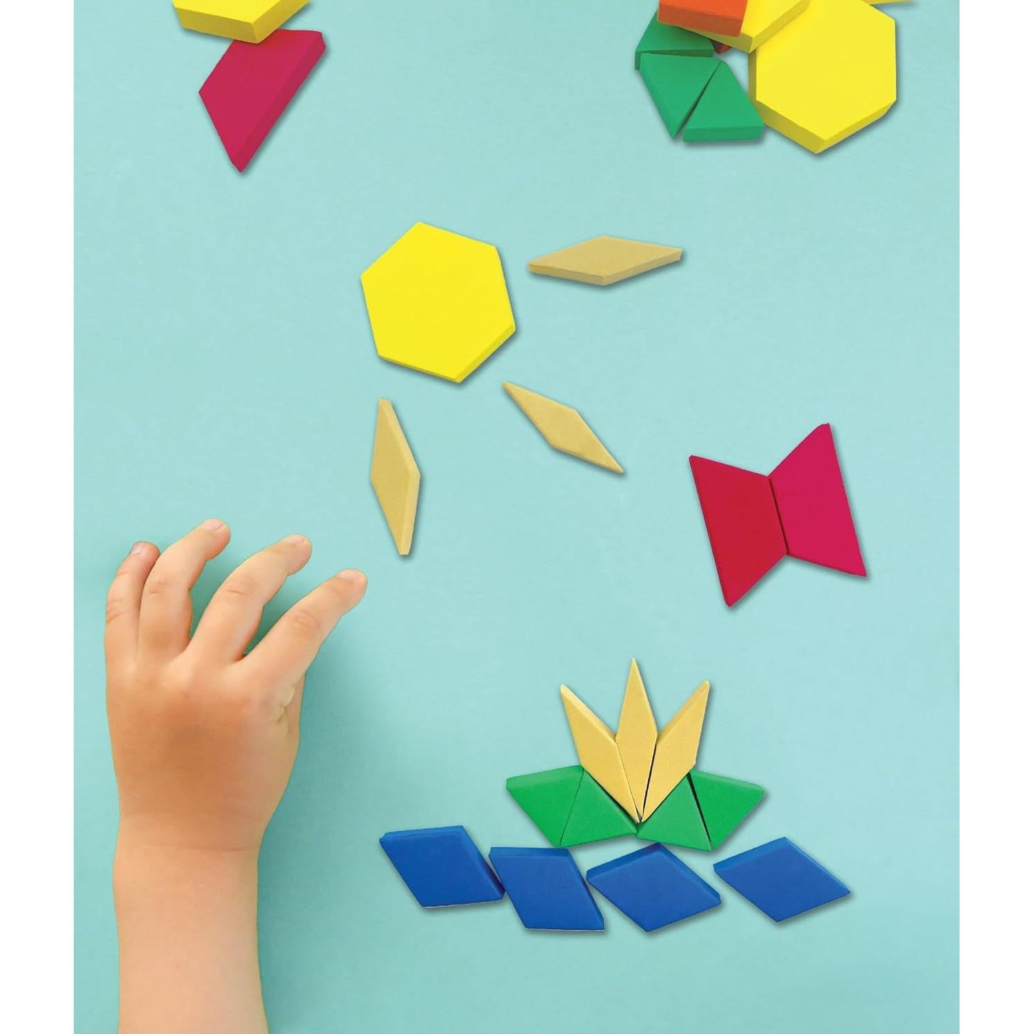 Bloques de Patrón de Espuma Recursos 20612 - 42 Piezas Multicolor