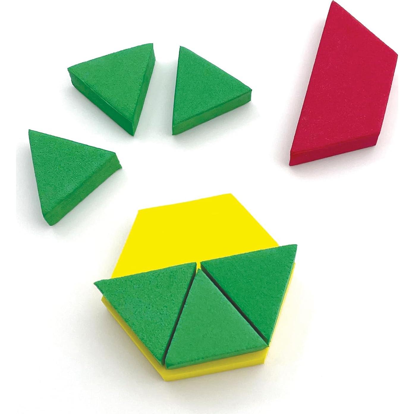 Bloques de Patrón de Espuma Recursos 20612 - 42 Piezas Multicolor