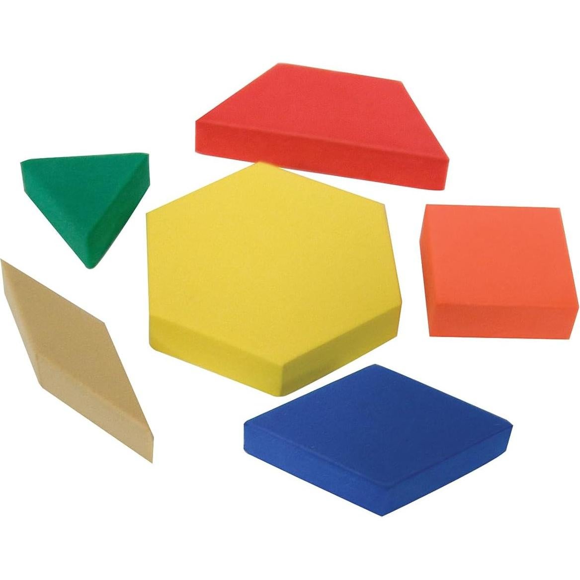 Bloques de Patrón de Espuma Recursos 20612 - 42 Piezas Multicolor