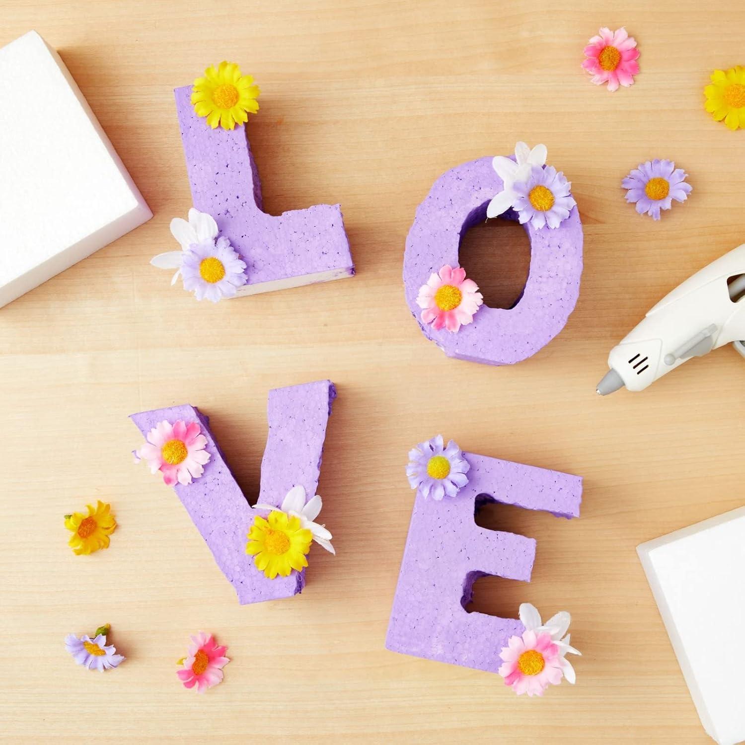 Bloques de Espuma Juvale para Manualidades 12 Piezas 10x10x5 cm