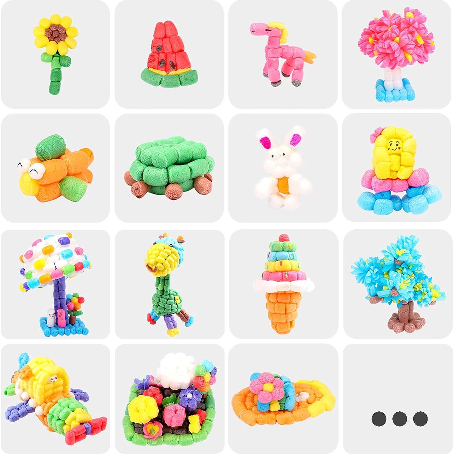 Kit de Manualidades de Espuma Mágica Pasacho - 500 Piezas