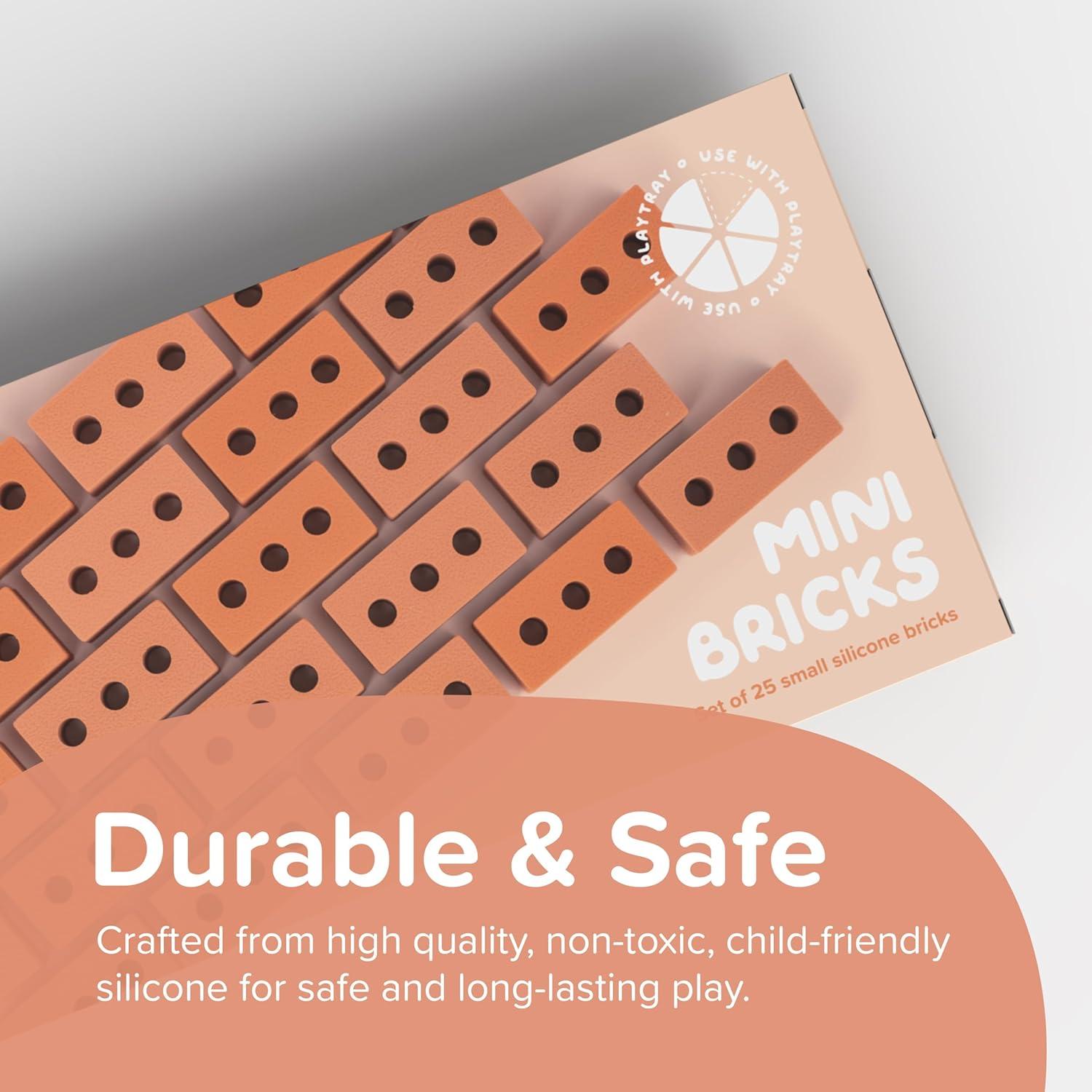 Inspire My Play 25 Ladrillos de Silicona para Niños - Juego Creativo