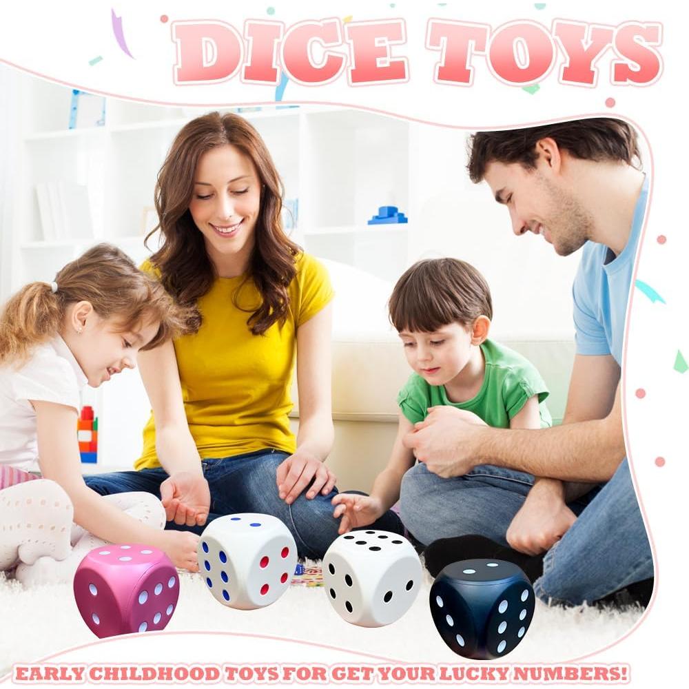 Dados de Espuma Jumbo 15cm Wenzhoulvyuan Juguete Educativo