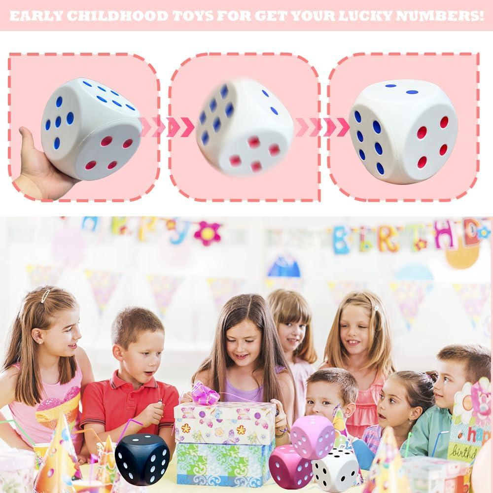 Dados de Espuma Jumbo 15cm Wenzhoulvyuan Juguete Educativo