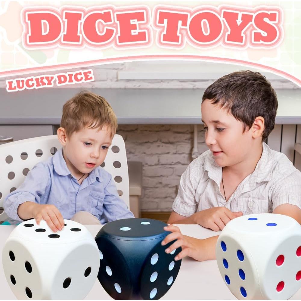 Dados de Espuma Jumbo 15cm Wenzhoulvyuan Juguete Educativo
